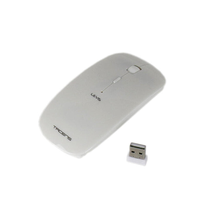 Teclado Y Ratón Inalámbricos Tacens Levis Combo V2 Blanco