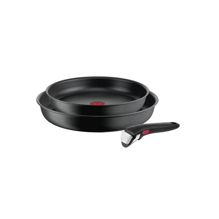 Tefal L7649253 Juego De Sartén Ingenio Ultimate, 3 Piezas, Negro
