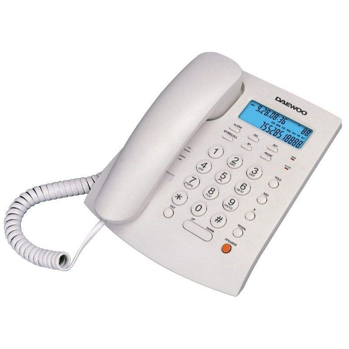 Teléfono Daewoo Dw6310 Blanco