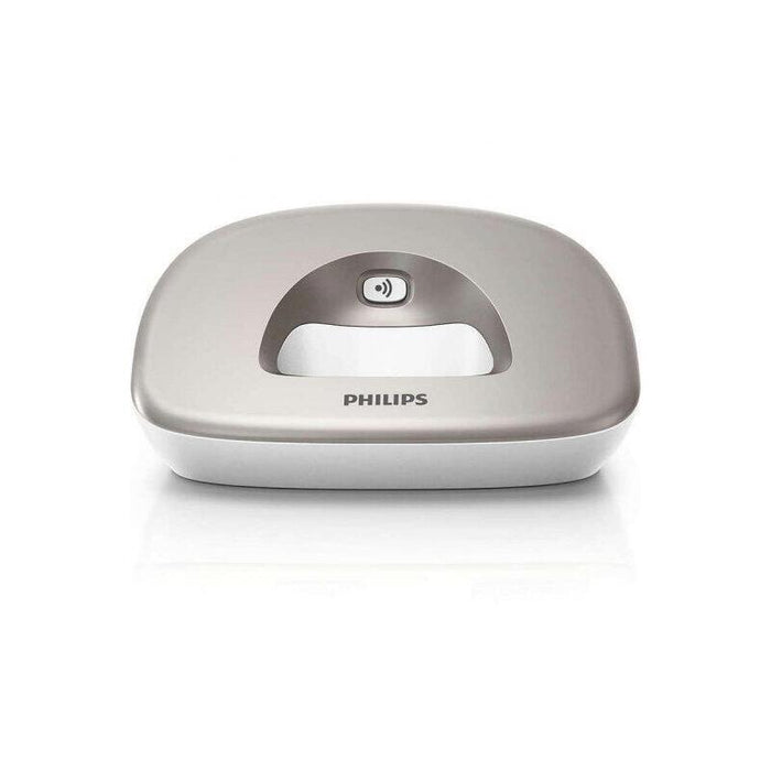 Teléfono Inalámbrico Philips Xl4901s 23 Plata Y Blanco