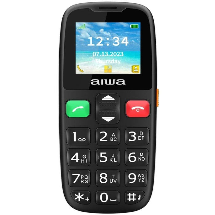 Teléfono Móvil Aiwa Fph-S100-2g Para Personas Mayores Negro