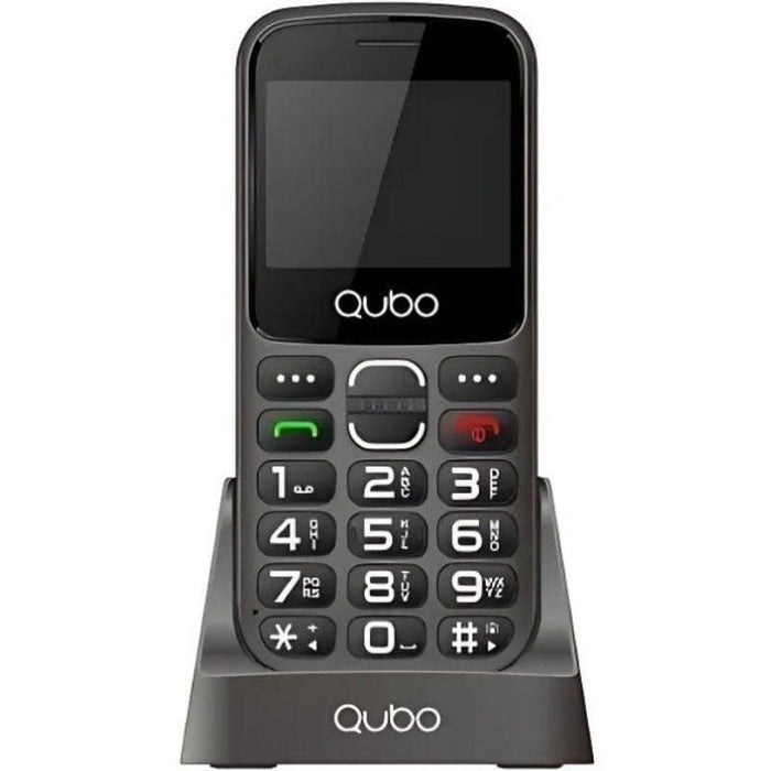 Teléfono Móvil Qubo X-230bkc 4g Para Personas Mayores Negro
