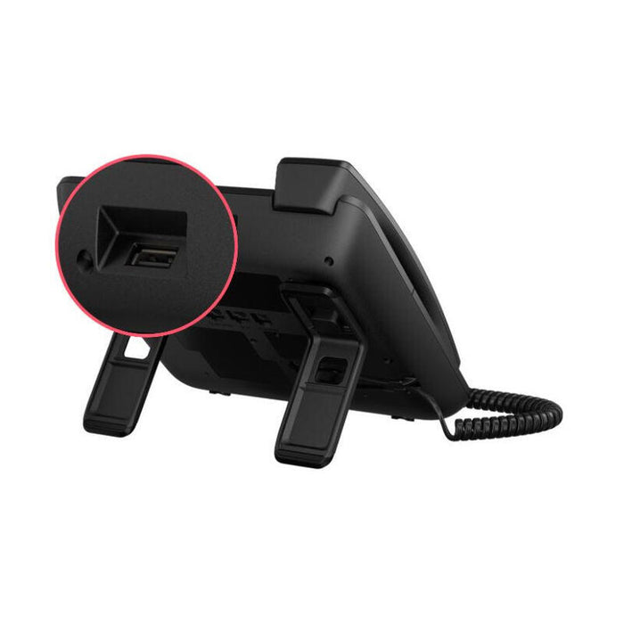 Teléfono Unify Openscape Desk Phone Cp210 Analógico Negro