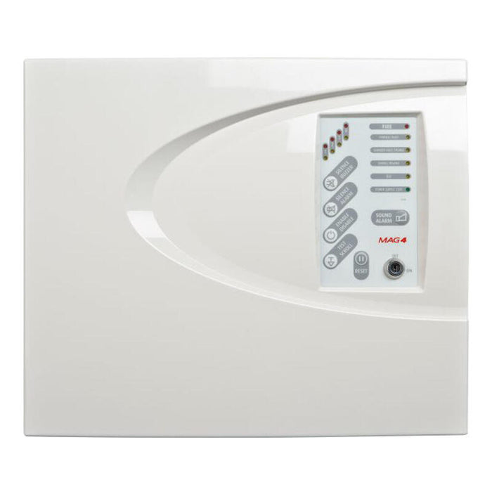 Teletek Mag4p Central De 4 Zonas. Hasta 20 Detectores Por Zona. Caja De Plástico