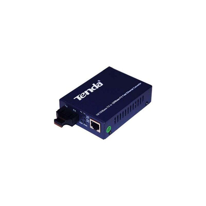 Tenda Ter850s Producto Reacondicionado 10/100mbps,Multi-Mode Fiber Converter,Converts Utp To Fiber-Optic Fx ,Complies Wit