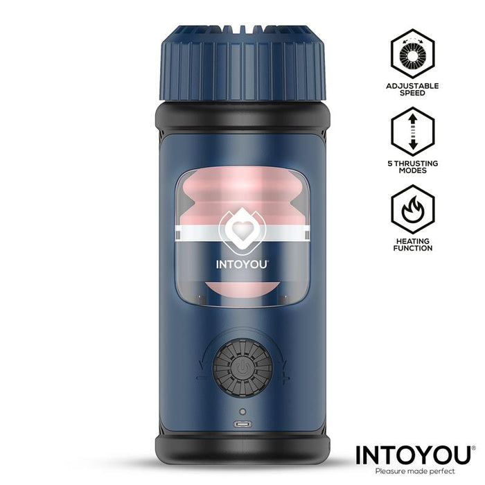 Tenkro Masturbador Con Thrusting Y Calor Usb-C