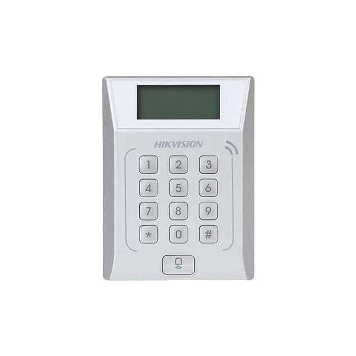 Terminal Autónomo De Accesos Con Teclado Y Pantalla Lcd Hikvision Mifare. Tcp/Ip