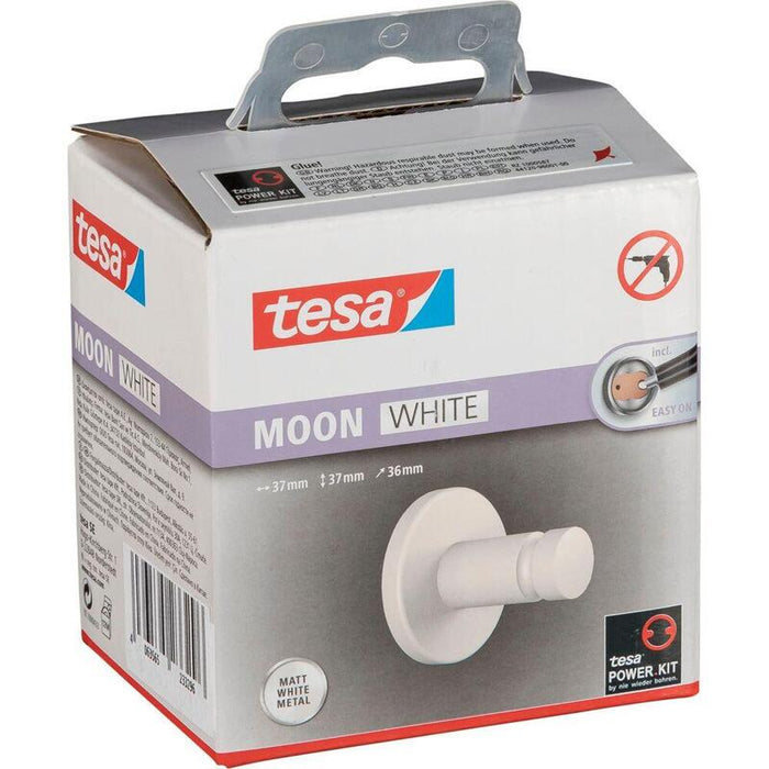 Tesa Moon Handtuchhaken 40573 Weiss Matt