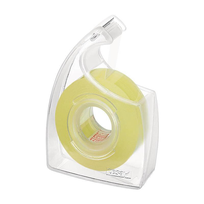 Tesa Tesafilm Transparente, 10 Rollos, 15 Mm, Estuche De Oficina, Cinta Adhesiva