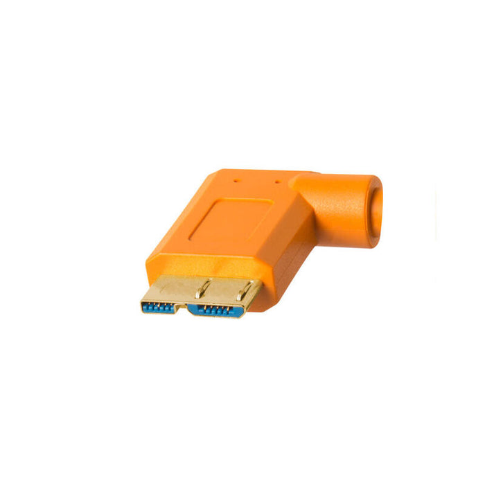 Tether Tools Cu61rt15-Org Cable Usb 4,6 M 3.2 Gen 1 (3.1 Gen 1) Usb A Micro-Usb B Naranja