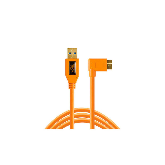 Tether Tools Cu61rt15-Org Cable Usb 4,6 M 3.2 Gen 1 (3.1 Gen 1) Usb A Micro-Usb B Naranja