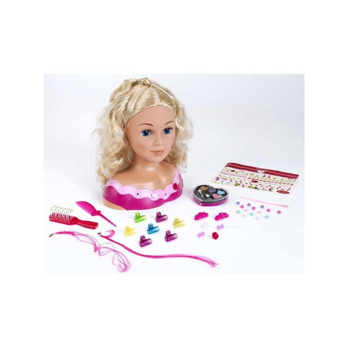 Theo Klein Cabezal De Maquillaje Y Peluquería Princesa Coralie "Emma" 5392