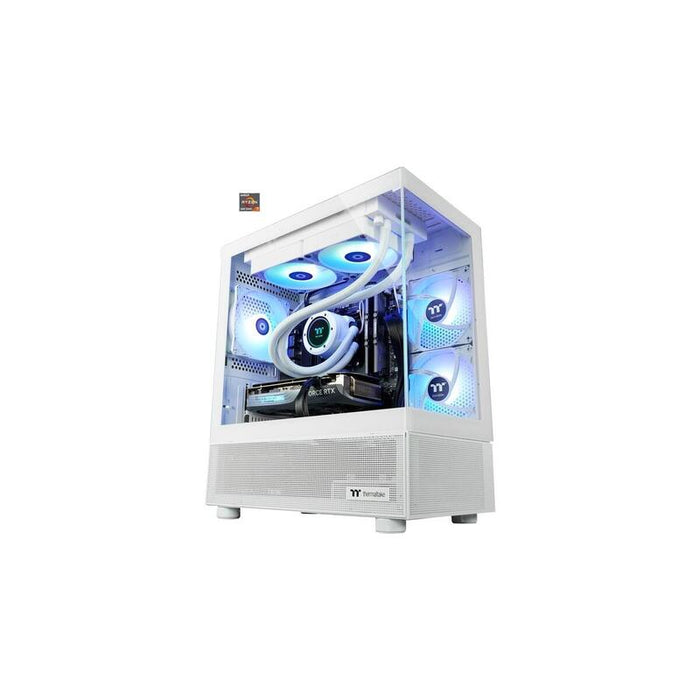 Thermaltake Ftw Elite Snow, Pc Para Juegos En Blanco, Windows 11 Home De 64 Bits Pc-000079-De