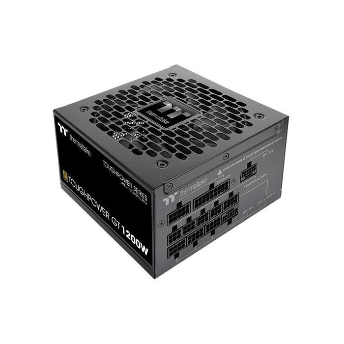 Thermaltake Toughpower Gt 1200w, Fuente De Alimentación De Pc Negro, Gpu De Alta Potencia De 2x 12 Pines, 5x Pcie, Gestión De Cables, 1200 Vatios Ps-Tpt-1200fnfage-3