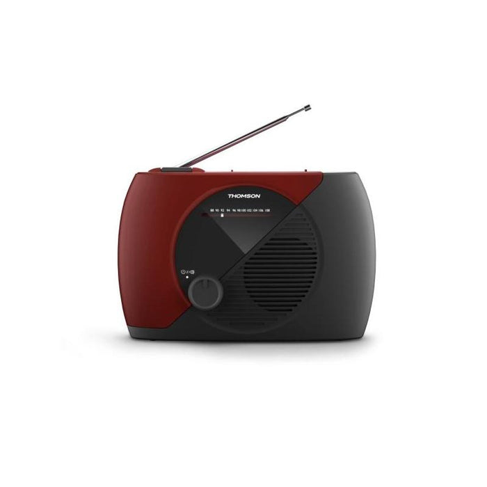 Thomson Rt353 Radio Fm Portatil -  Color Ganate/Negro