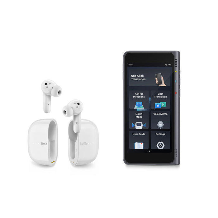 Timekettle M3 Translator Auriculares Inalámbrico Bluetooth Blanco