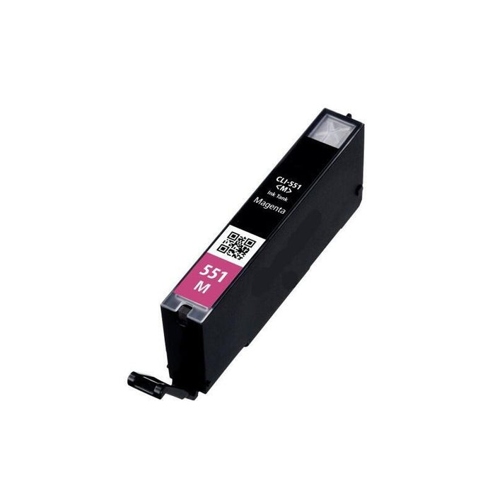 Tinta Compatible Canon 551xl Magenta 11ml Pixma Ip7250,Mg5450,Mg6350 Cli-551xlm
