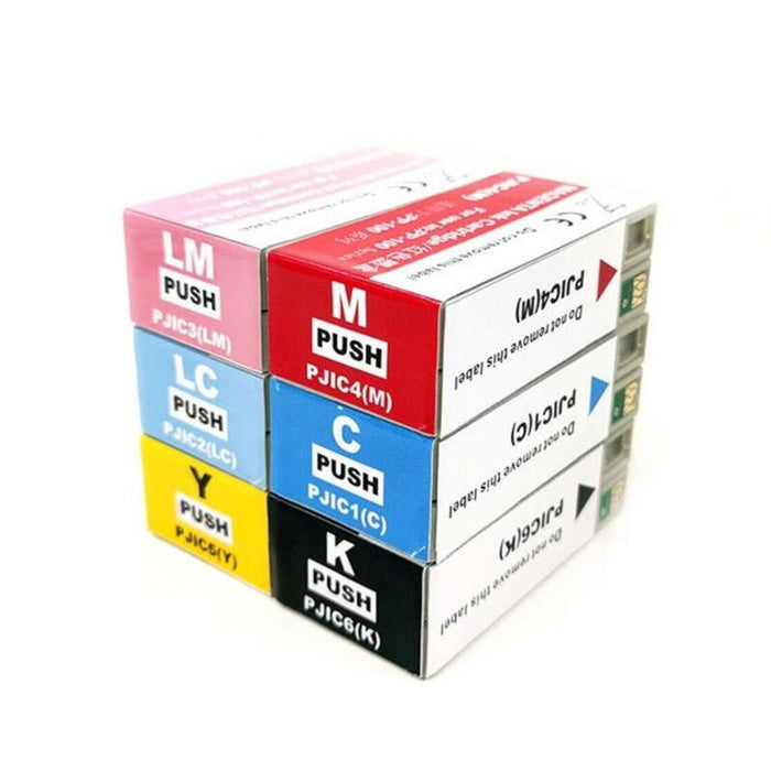 Tinta Compatible Epson Pjic5 Amarillo Pp 100,Pp 50 C13s020451 26ml
