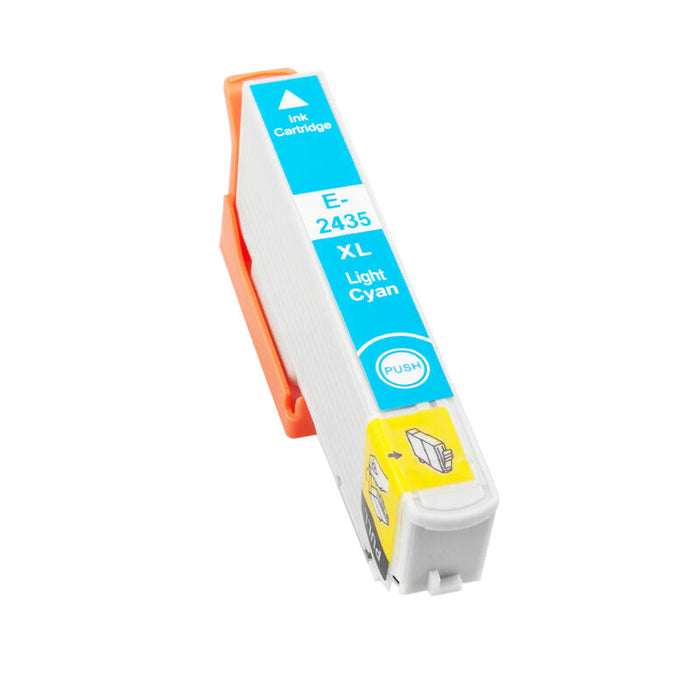 Tinta Compatible Epson T2435 24xl Cyan Light  C13t24354010 / C13t24254010