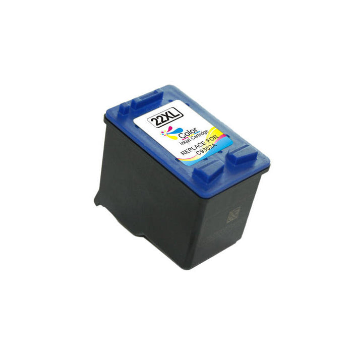 Tinta Compatible Hp 22xl Tricolor Remanufacturada C9352ce
