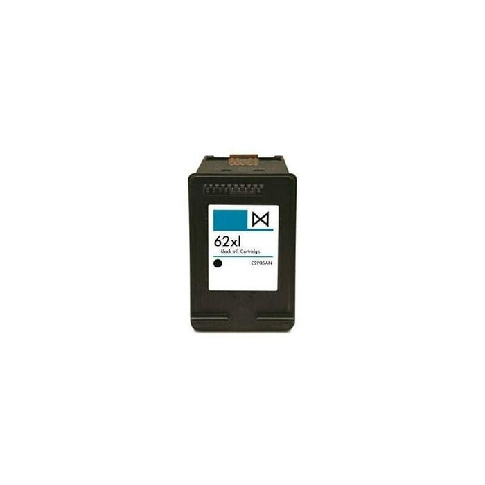 Tinta Compatible Hp 62xl Negro Remanufacturada C2p05ae
