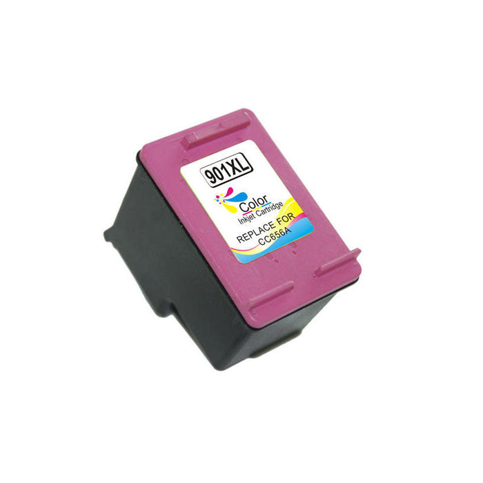 Tinta Compatible Hp 901xl Color Cc656ae Remanufacturada