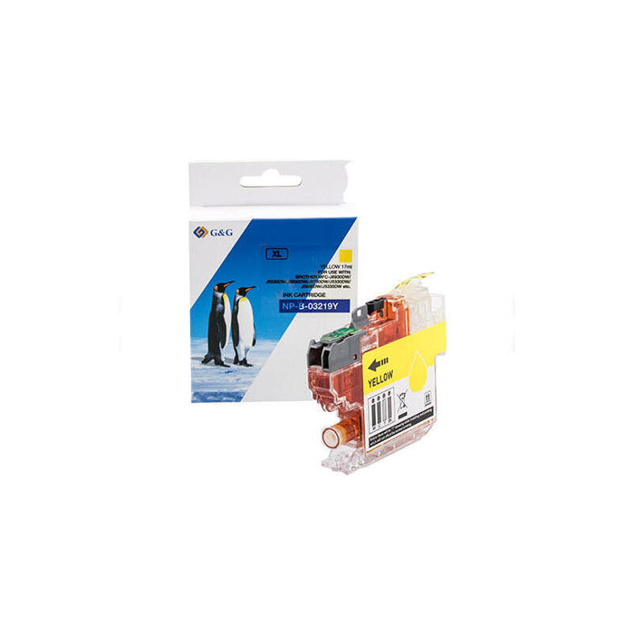 Tinta Compatible Para Brother 3219xl Amarillo Lc3219xly