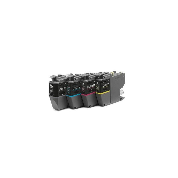Tinta Compatible Para Brother Lc421 Amarillo Lc-421y