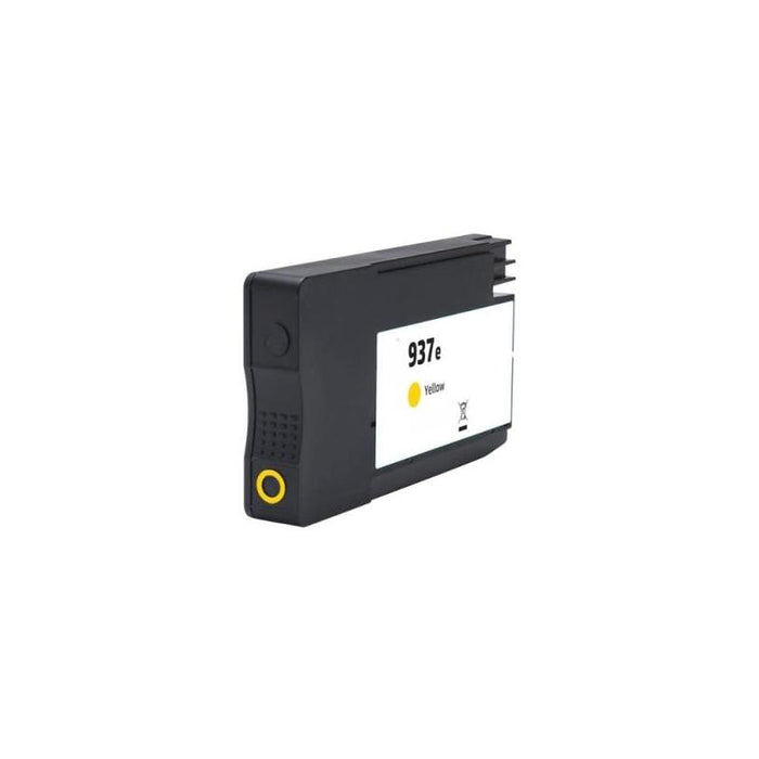 Tinta  Hp 937e Xl Amarillo Generica - Reemplaza 4s6w8ne/4s6w4ne (Chip Reforzado Contra Actualizaciones)