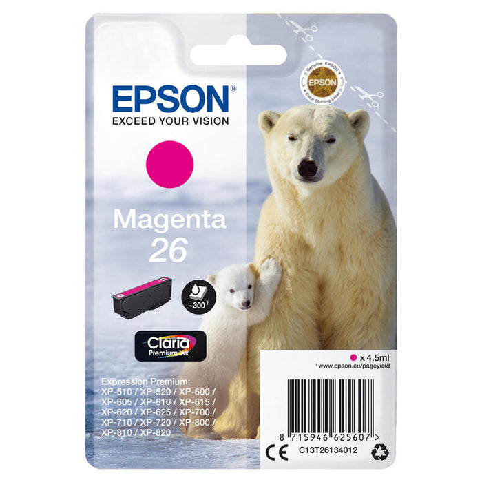 Tinta Original Epson 29 Multipack Negro Cian Amarillo Magenta