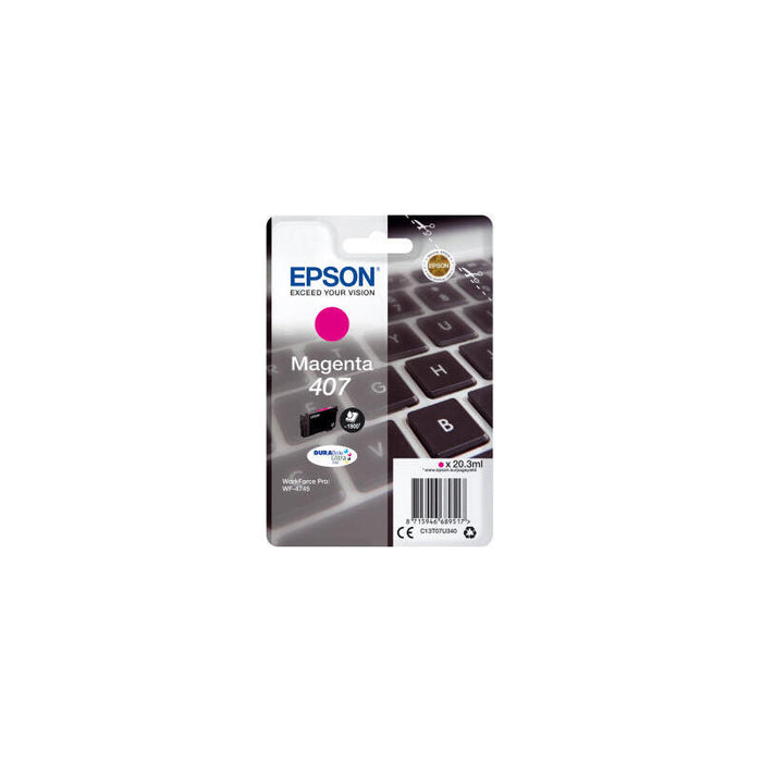 Tinta Original Epson 407l Magenta