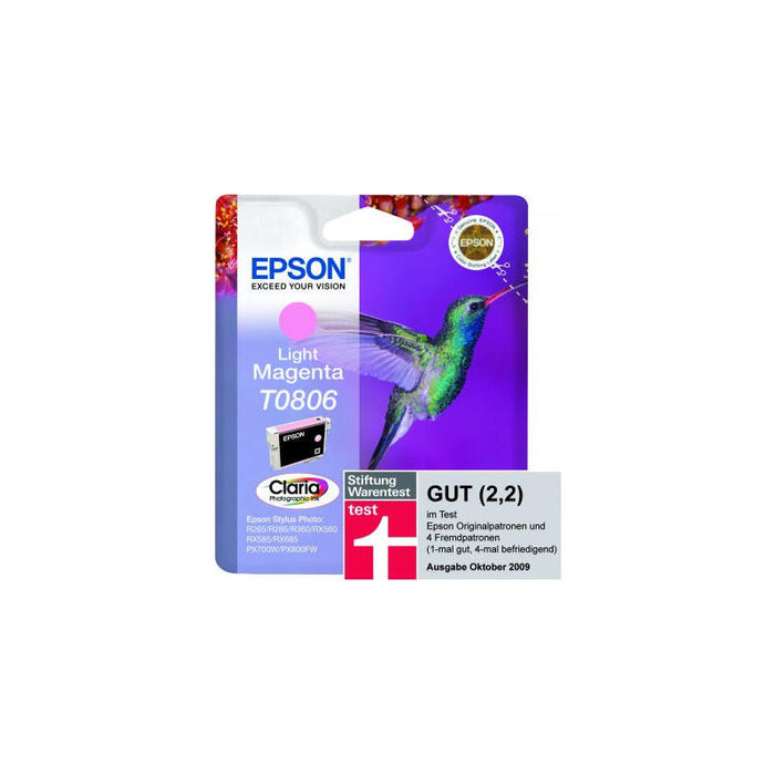 Tinta Original Epson T0806 Magenta Claro