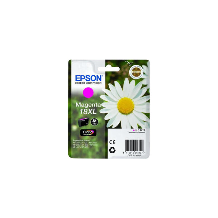 Tinta Original Epson T1813 Magenta Para Epson Xp-30, Xp-102, Xp-202,Xp-205, Xp-302, Xp-402, Xp-405