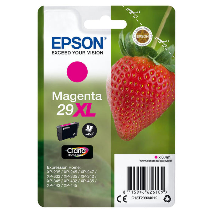 Tinta Original Epson T2993 Magenta Para Xp-235 , Xp-332 , Xp-335 , Xp-432 ,Xp-435