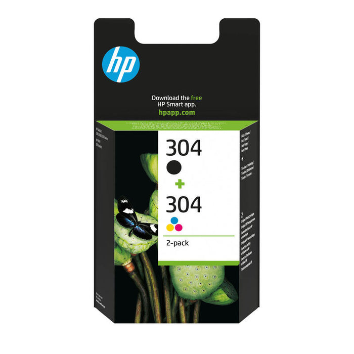 Tinta Original Hp 304 Multipack Negro Tricolor