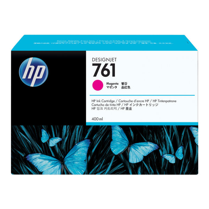 Tinta Original Hp 761 400 Ml Magenta Original  Para Designjet T7100, T7200 Production Printer