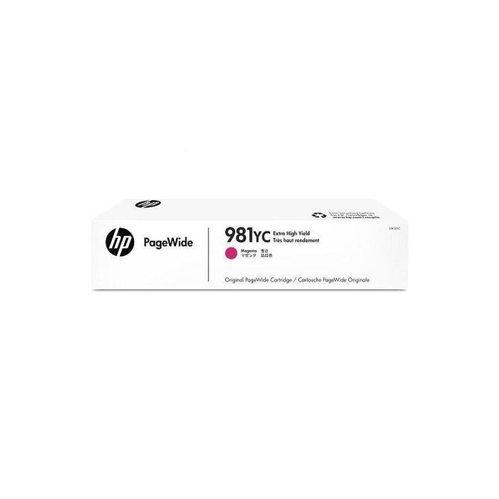 Tinta Original Hp Nº 981yc Magenta Para Pagewide Managed Color Mfp E58650dn, Pagewide Managed Color Flow Mfp E58650z