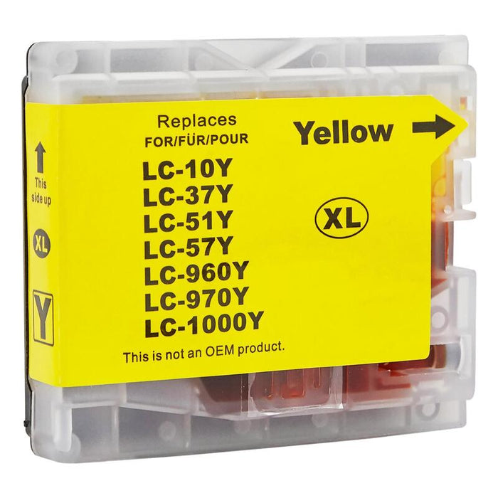 Tinta Para Brother Lc970y / Lc1000y Amarillo 36 Ml Bulk