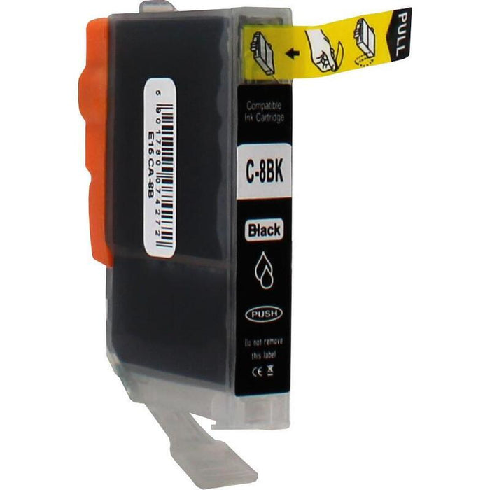 Tinta Para Canon 0620b / Cli8bk Negro 14 Ml Bulk