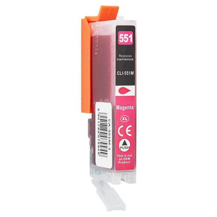 Tinta Para Canon 6510b001 / Cli551m Magenta 12 Ml Bulk