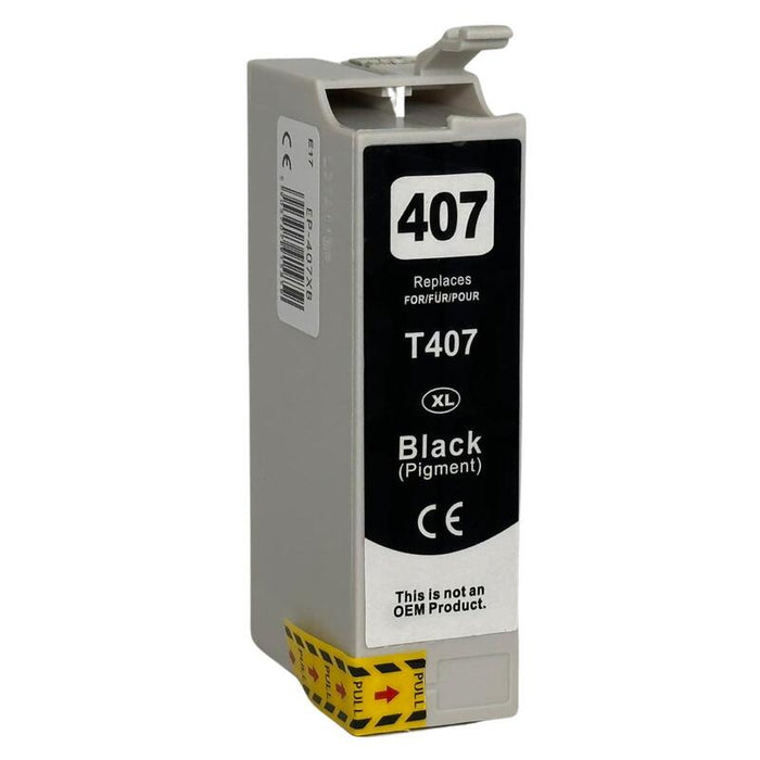 Tinta Para Epson 407xl / T07u1 Negro 45 Ml Bulk