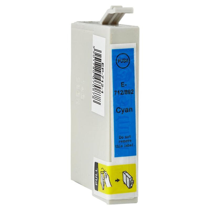 Tinta Para Epson C13t07124011 / T0712 Cyan 12 Ml Bulk