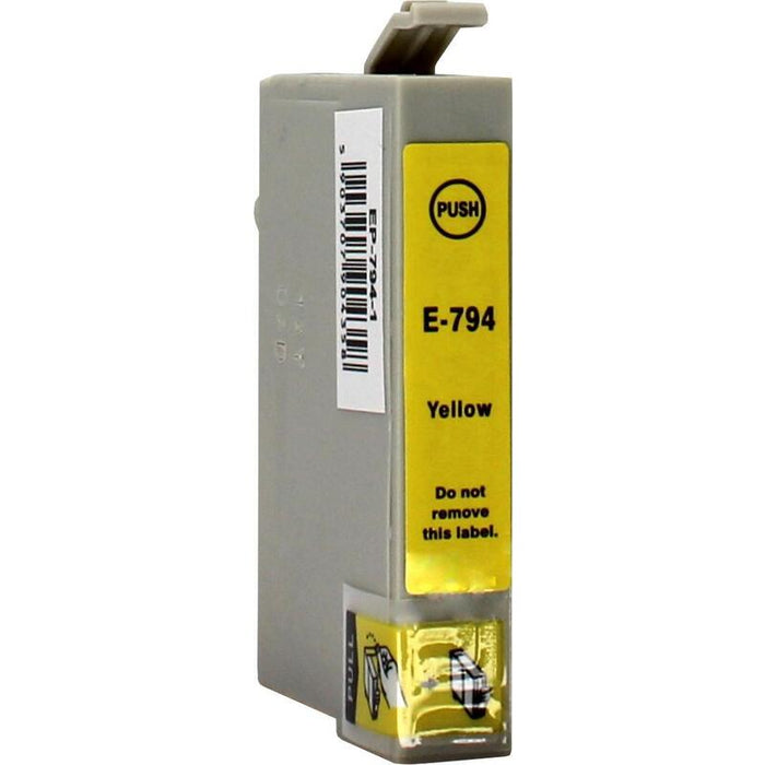 Tinta Para Epson C13t07944010 / T0794 Amarillo 18 Ml Bulk