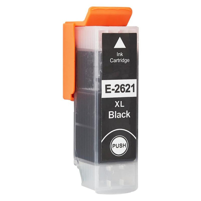 Tinta Para Epson C13t26214010 / T2621 Negro 22 Ml Bulk