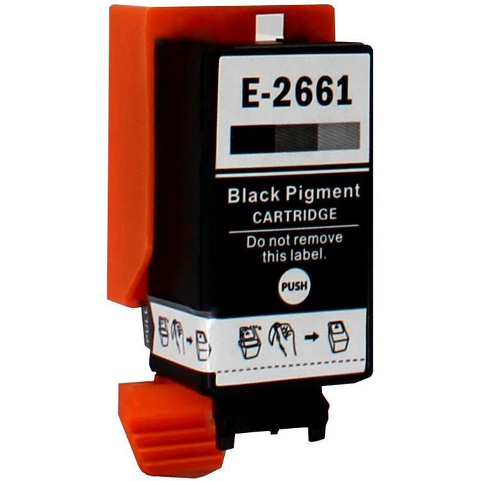 Tinta Para Epson C13t26614010 Negro 6 Ml Bulk