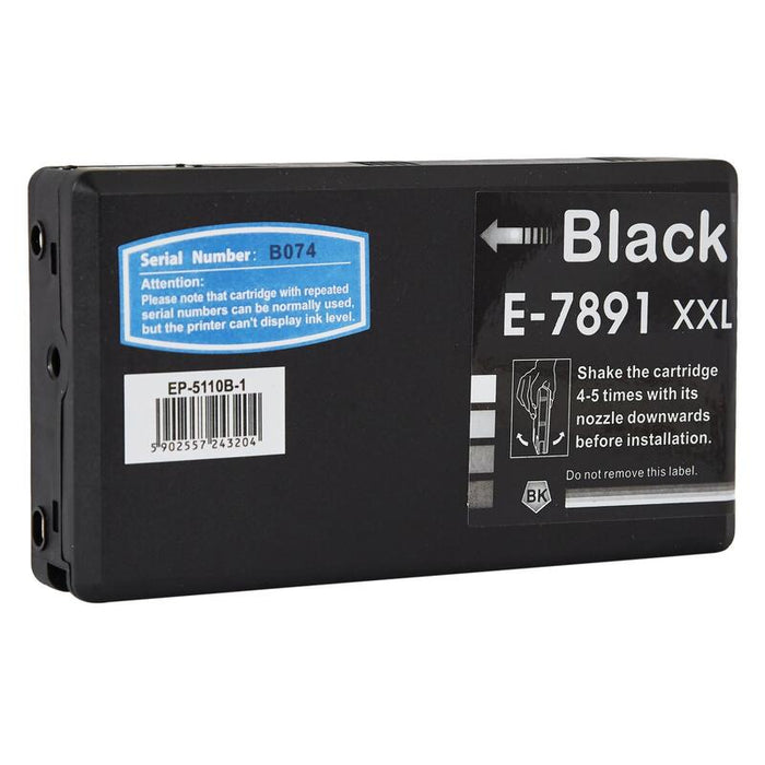 Tinta Para Epson C13t789140 / T7891 Negro 70 Ml Bulk