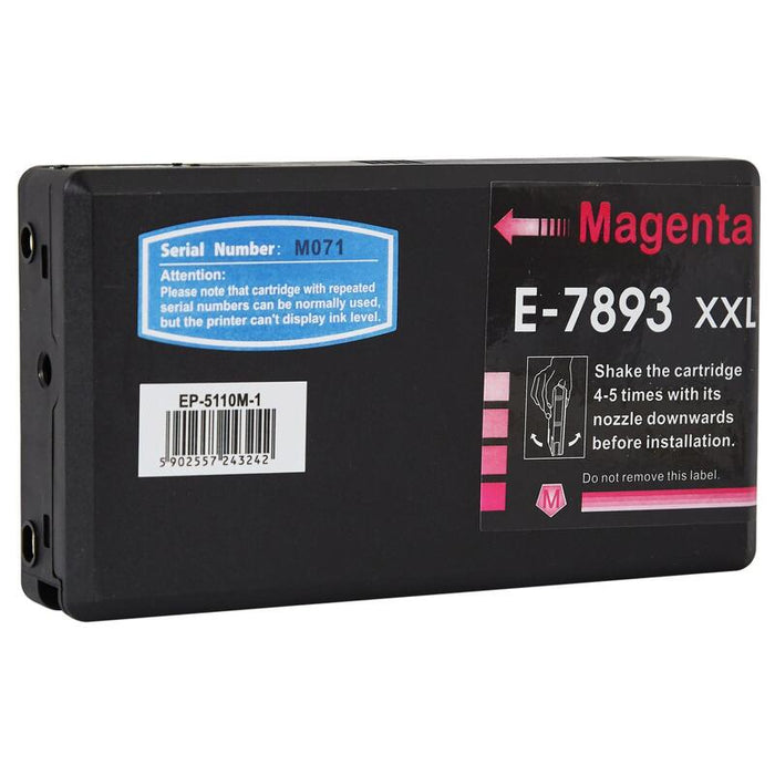 Tinta Para Epson C13t789340 / T7893 Magenta 36 Ml Bulk