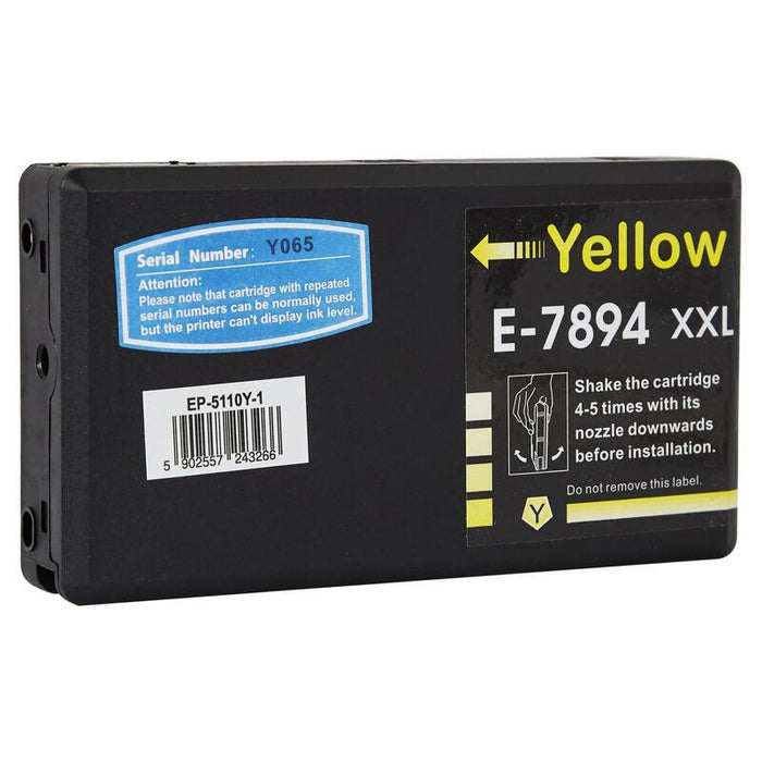 Tinta Para Epson C13t789440 / T7894 Amarillo 36 Ml Bulk