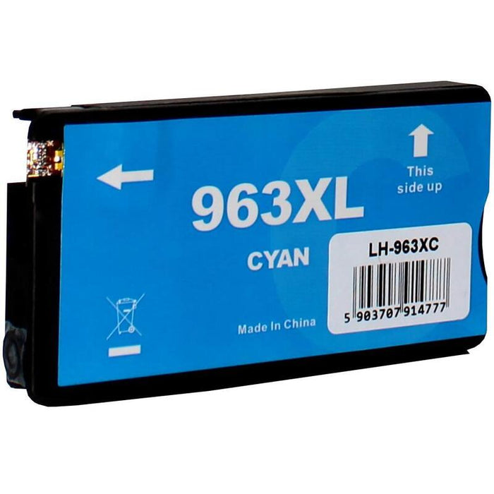 Tinta Para Hp 3ja27ae / 963xl Rem. Cyan 25 Ml Bulk