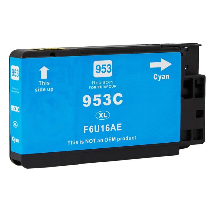 Tinta Para Hp F6u16ae / 953xl Rem. Cyan 24 Ml Bulk